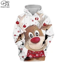 PLstar Cosmos merry christmas santa claus Повседневная Толстовка с 3D принтом/Толстовка/куртка/Мужская Женская цветная забавная стильная-4