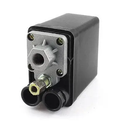 

AC 240V 20A 175 PSI 12 Bar 4 Port Air Compressor Pressure Switch Control Valve