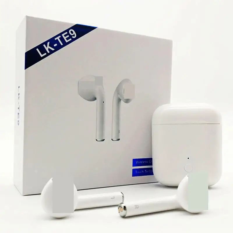 

LK-TE9 sport wireless Bluetooth 5.0 headphone with pop-up window function connection Smart touch headset wireless charging