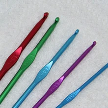 12 размеров алюминиевый крючок для вязания 3 мм-10 мм
