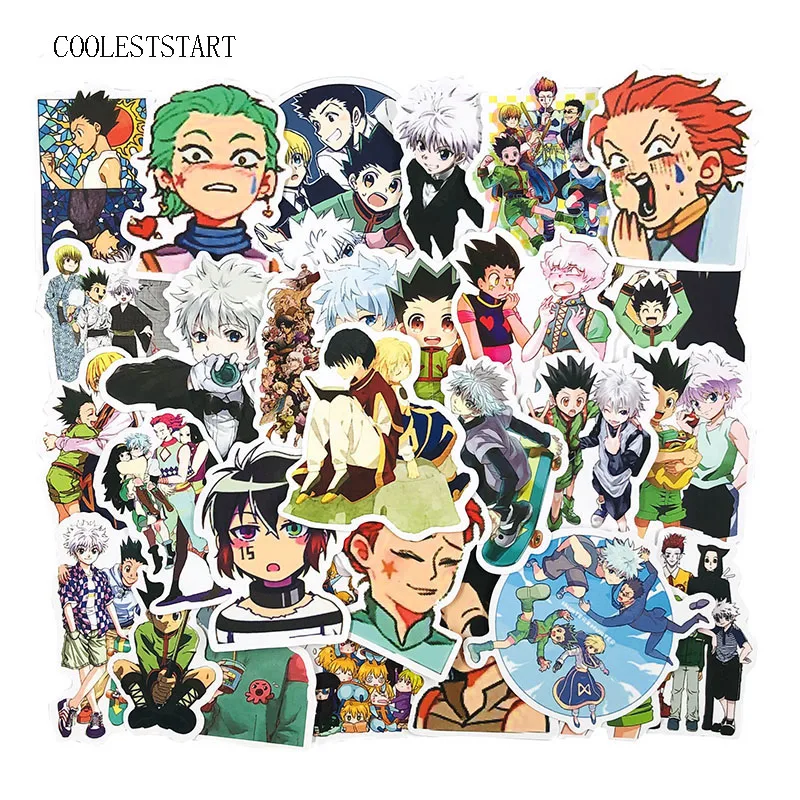 50 шт./упак. Hunter X Аниме наклейки s для мотоцикла багажа ноутбука скейтборда