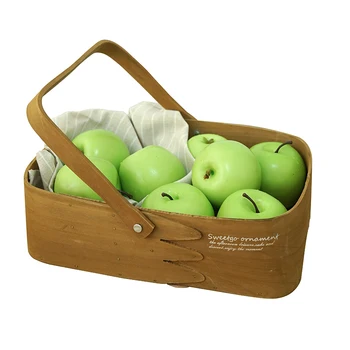

SWEETGO Artificial Green apple Fruit/food simulation foam fake model kit home decorating for showcase photography tools