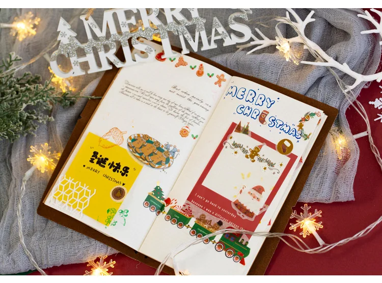 20set/1lot Kawaii Stationery Stickers Diary Forst Christmas Decorative Mobile Stickers Scrapbooking DIY Craft Stickers