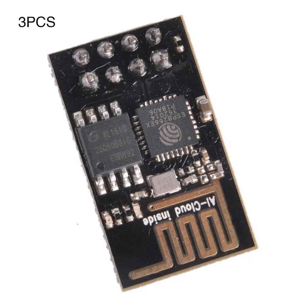 3 шт. Esp8266 серийный Wifi беспроводной модуль приемопередатчика отправка Lwip Ap+ Sta Esp8266 серийный Wifi беспроводной модуль