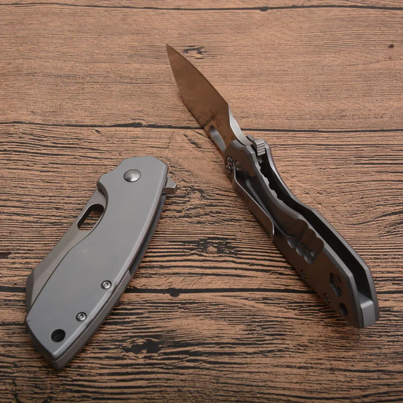 CRKT 5315 мини карманный складной нож со стальной ручкой 8Cr13MoV лезвие Открытый Отдых Охота ножи выживания EDC инструмент