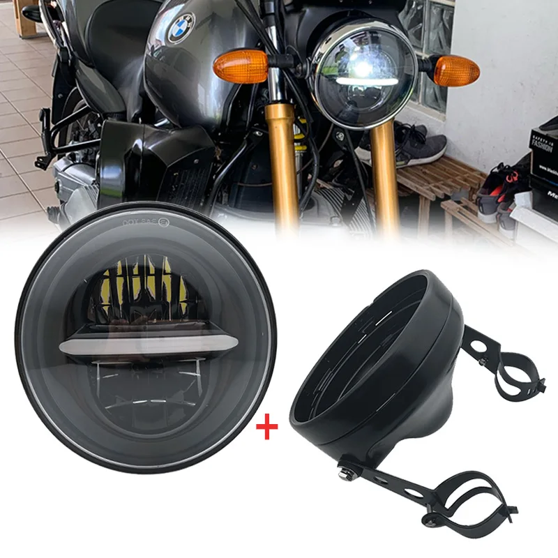 phare moto led 7 pouces