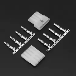 Antenna Tuner Connector 4 Pin Plug Male Female for ICOM AT-120 Radio Diy Kit  45BA