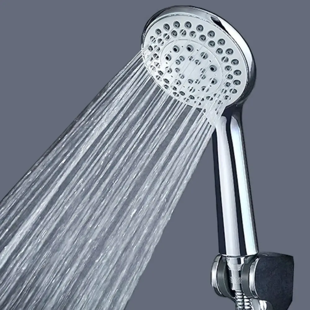 1PC Plastic Handheld Nozzle Chrome Water Saving Sprinkler Shower Head Durable Shower Nozzle
