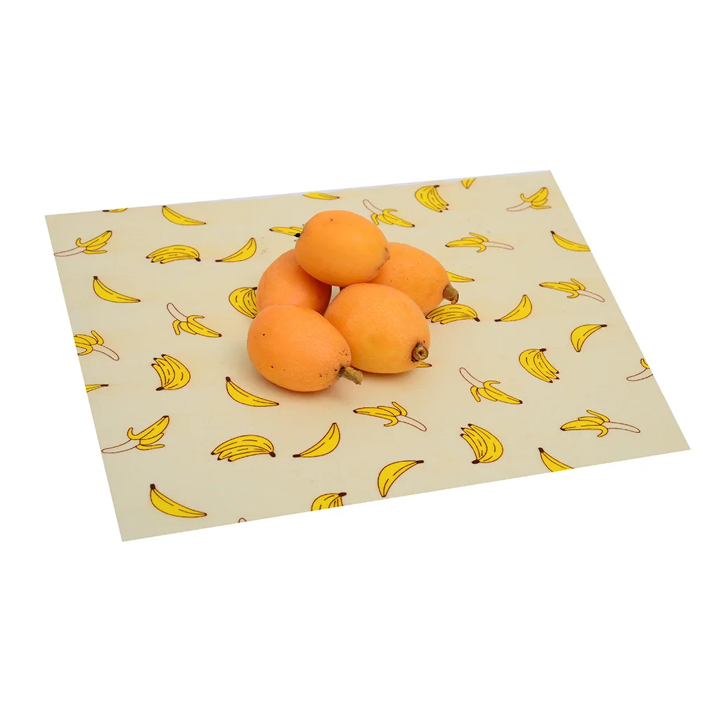 Beeswax Food Wrap Reusable Silicone Wrap Seal Food Fresh Keeping Wrap Lid Cover Stretch Vacuum Food Wrap Beeswax Cloth