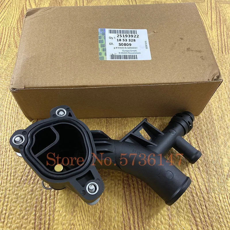 Genuine No.25193922 Thermostat Housing Water Pump Outlet Fits For Chevrolet Cruze Sonic Trax Buick Encore1.4T 55565334 1338030