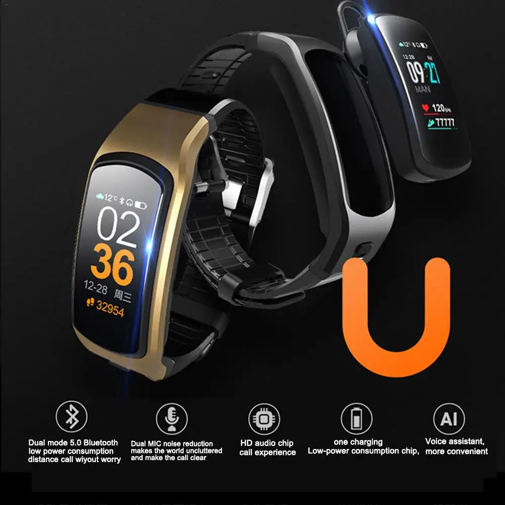 YM-M5 смарт-Браслет фитнес-трекер часы с пульсометром Монитор артериального давления голосовые звонки часы для женщин и мужчин