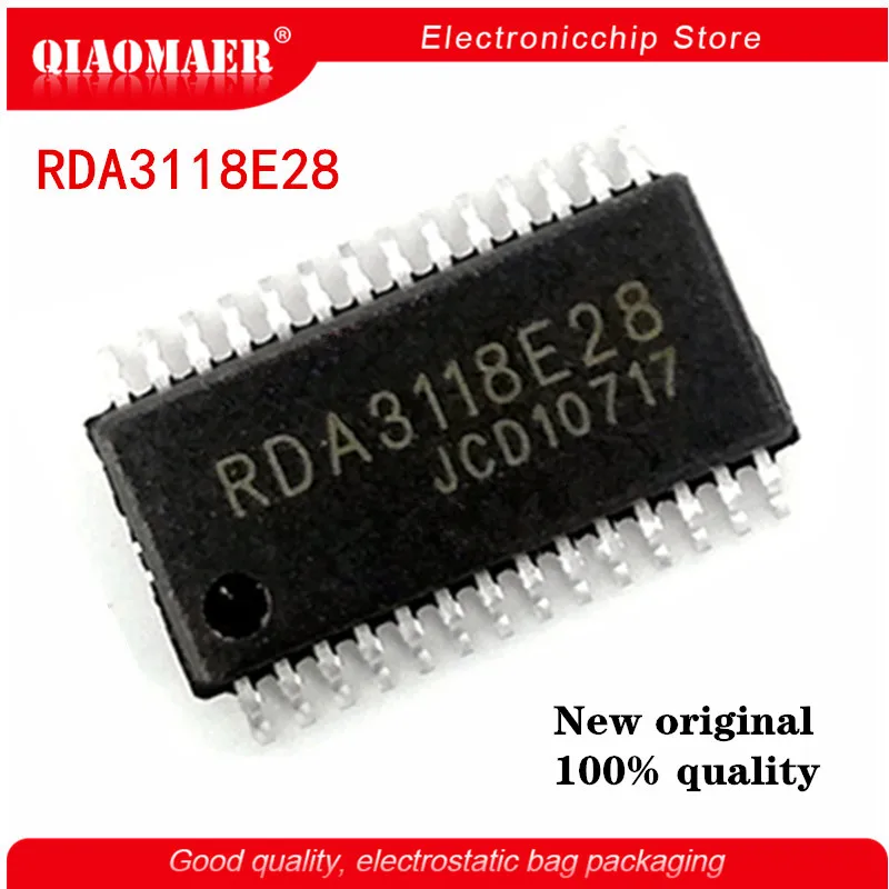 2 шт./лот RDA3118E28 RDA3118 TSSOP-28 | Электронные компоненты и принадлежности