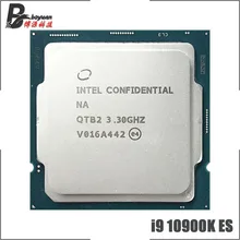 Processeur Intel Core i9-10900K CPU, 10 cœurs et 20 fils d'éxécution, QTB2 3,3 GHz, L2 = 2,5 M, L3 = 20 M, 125 W, LGA 1200