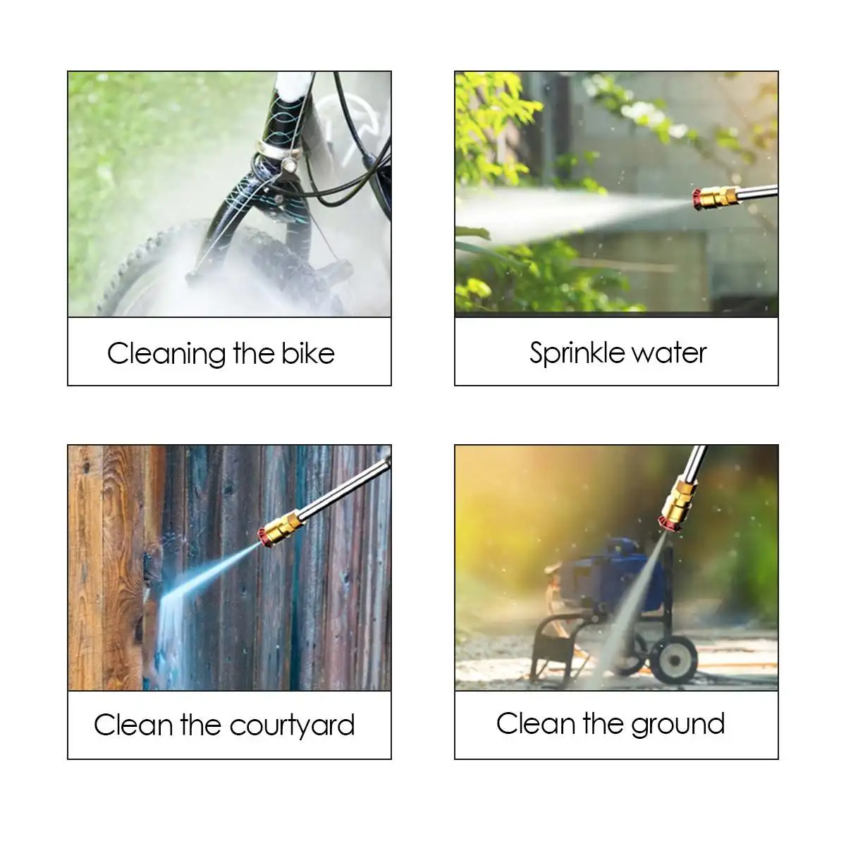 200W High Pressure Washer Machine Handheld Auto