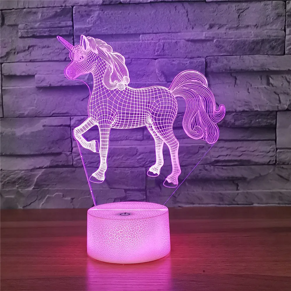 LED Einhorn Chiara Mehrfarbig 40 LEDs - Weihnachts-beleuchtung - Eminza