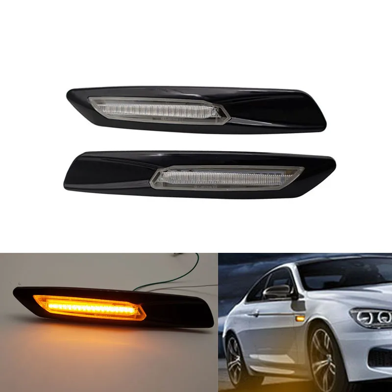 Автомобильные Боковые габаритные огни для BMW E46 E60 E61 E81 E82 E87 E88 F30 E90 E91 E92