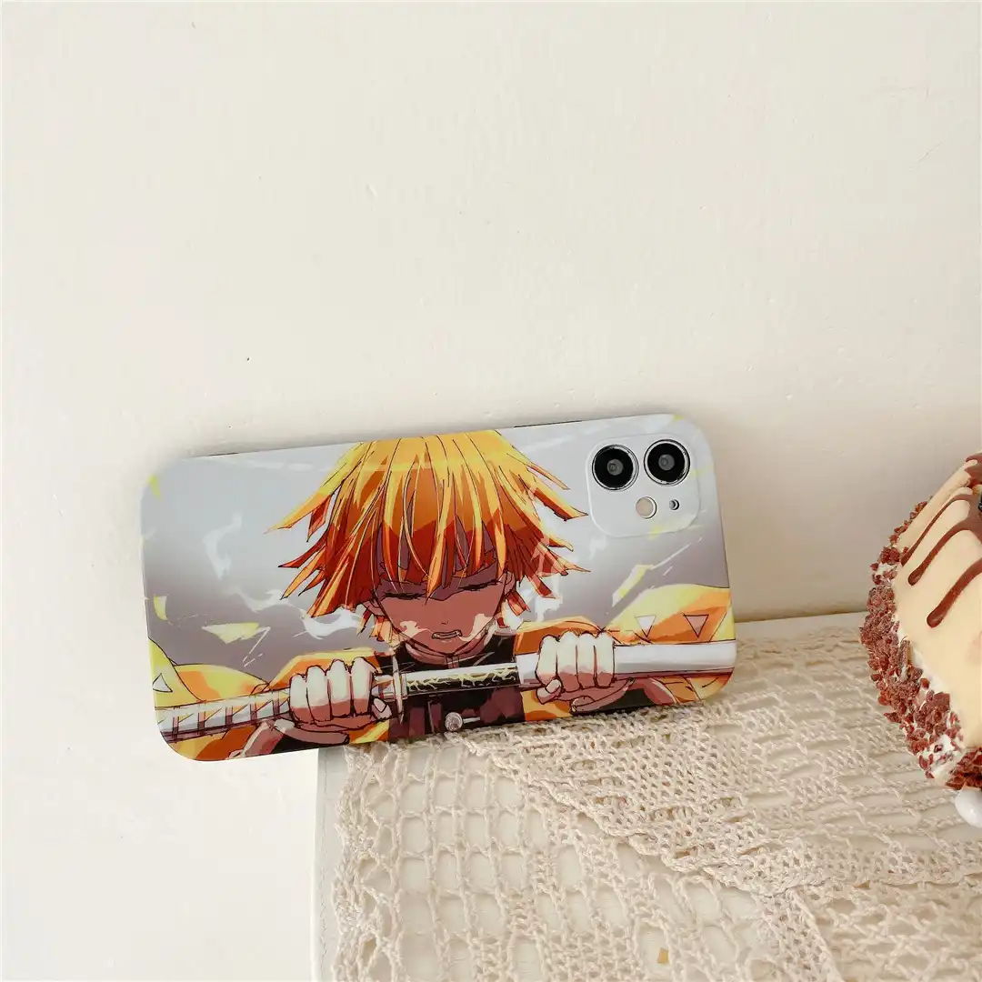 Anime Cartoon Demon Slayer Tanjiro Otomon Mywife Zenizu Phone Case For Iphone 7 8 Plus 11 12 Mini Pro X Xs Max Xr Cover Fundas Phone Case Covers Aliexpress