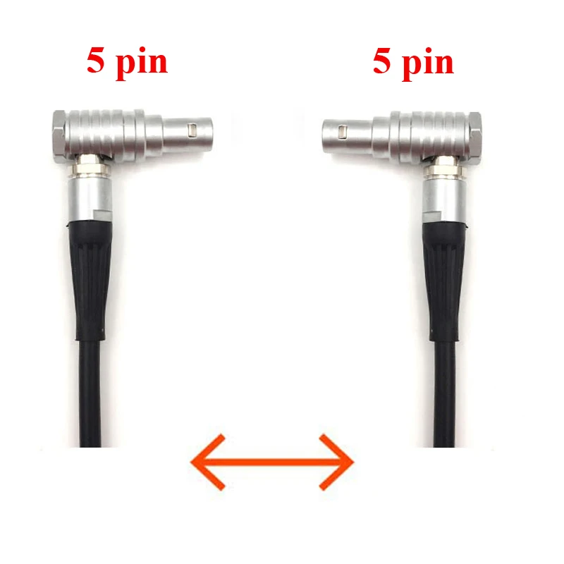 Elbow To Elbow Двунаправленный 5 pin to 5 pin ARI ALEXA камера звуковые устройства красная камера s in/out кабель синхронизации Timecode UltraSync для Red Epic - Цвет: Elbow To Elbow