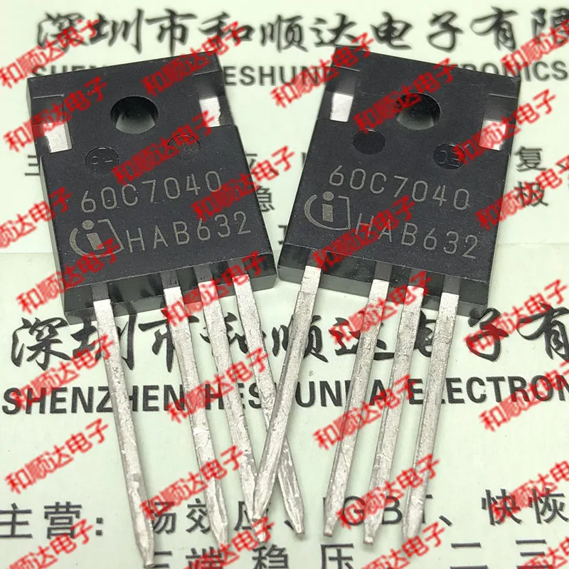 Original New 2pcs / 60C7040 IPZ60R040C7 TO-247-4 TO247