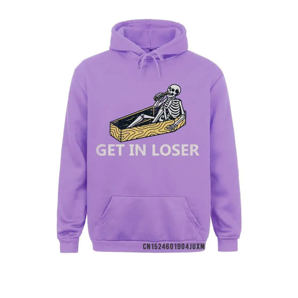 Funny Men's Sweatshirts Get in Loser - Funny Goth Coffin Gift Long Sleeve T-Shirt__3354 Custom Hoodies Summer/Autumn  Clothes Long Sleeve Get in Loser - Funny Goth Coffin Gift Long Sleeve T-Shirt__3354purple