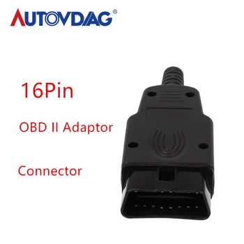 

Car-Diagnostic-tool 16Pin Connector OBD Male Female Plug OBD2 OBD II Adaptor OBDII Connector J1962 OBD2 Connector in stock