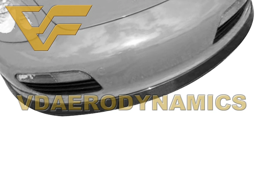 Подходит для 05-08 987 Porsche Cayman Boxster VAD-V из углеродного волокна передний губной разветвитель BumperBody Kit-2 стиля на выбор