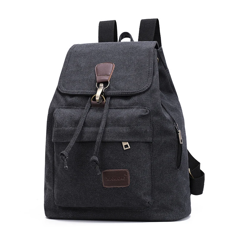 Рюкзак, ретро холст, рюкзак для путешествий, Студенческая школьная сумка, Повседневная сумка-мешок