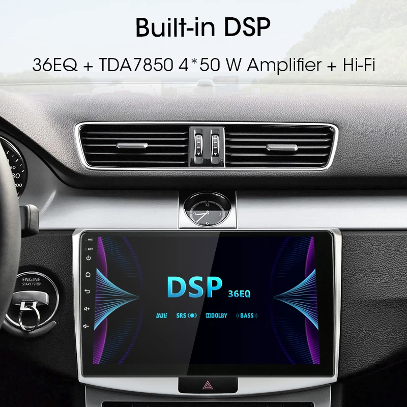 Vtopek Android car radio gps multimedia player for Passat B6 B7 CC Magotan 2010-2015 WIFI 4G net RD
