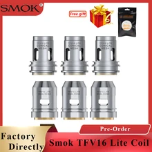 3 шт./упак. электронных сигарет Smok TFV16 Lite катушки конический сетки 0.2ohm Lite Двойной сетки 0.15ohm замена катушки для TFV16 Lite бак