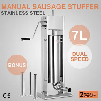 

7L Sausage Filler Stuffer Maker sausage stuffer electric sausage stuffer hydraulic sausage stuffer manual sausage stuffer