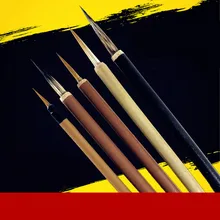 ChineseWatercolor кисть перо 5 шт./компл. китайская живопись дотошный кисть руки кисть для рисования Tinta Китай(материк