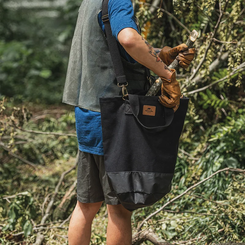 Naturehike Outdoor Firewood Bucket Storage Bag Waterproof Sundries Bag Tear-resistant Firewood Storage Camping Accessory