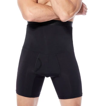 

Tummy Control Underwear Briefs Girdle Boxer Slimming Men Body Shaper Trainer Fitness Seamless Shorts Modeling High Waist Abdomen