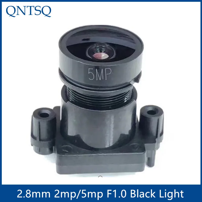 

Объектив 2,8 мм (4 мм 6 мм) 2mp/5mp F1.0. Объектив камеры видеонаблюдения, черный фотообъектив