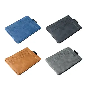 

Creative Vintage Handmade Short Men Multi-card Wallets Elastic Band Coin Pouch