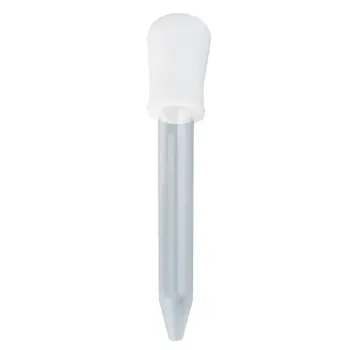 

5ml Clear Silicone Plastic Baby Medicine Dropper Spoon Pipette Liquid Food Burette Infant Utensils for Infant Baby Feeding