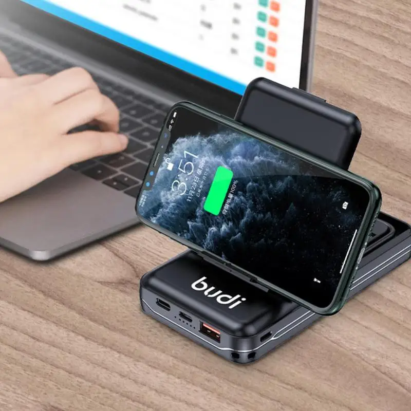 Conversor em Tipo-c 10000mah tipo de Energia Android para 1 Budi Multi-funcional Power Bank c Usb Adaptador Banco 7 mi O7j9 Box 11 em tipo-c 7 android para 1 mi o7j9