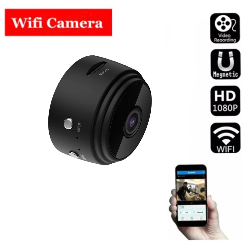 1080P HD IP Mini Camera Security Remote Control Night Vision Mobile