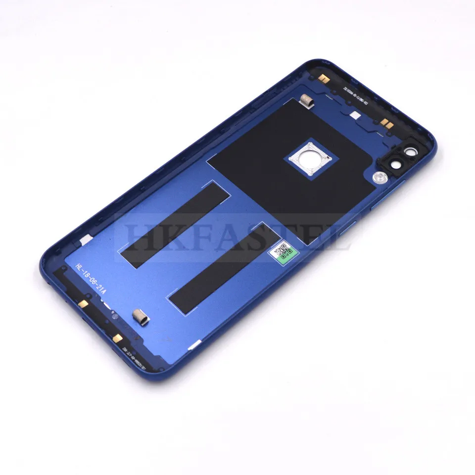 Для Asus Zenfone Max Pro(M1) ZB601KL задний корпус задняя крышка батарейный отсек+ Боковая кнопка громкости+ объектив камеры