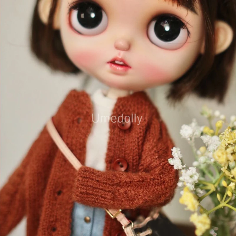 Кардиган вязаный для куклы Blyth 1/6 1 шт. | Игрушки и хобби