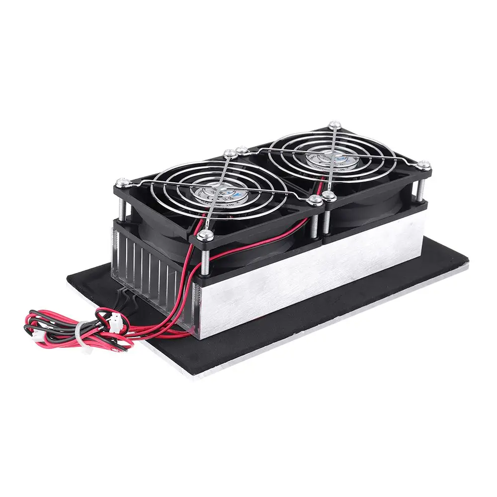

12V 180W Electronic Refrigeration Chip Semiconductor Refrigerator Small Air Conditioner Micro Cooling System Space Radiator