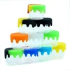 Glass Concentrate Jars with Silicone Lid, Wax Containers,  Multi Use Storage Box for Makeup Girls Gifts, 10Pcs, 6ml 6