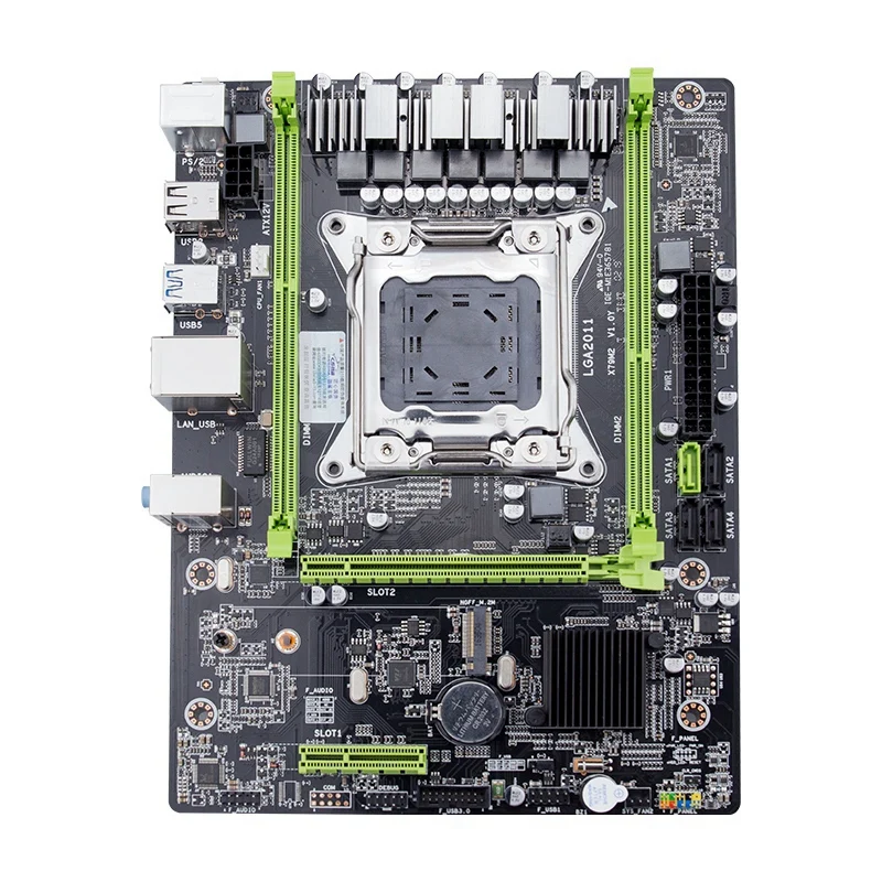 X79 M2 3,0 LGA2011 материнская плата Поддержка NVME M.2 SSD SATA3.0 SATA2.0 USB3.0 с E5 2660 Процессор 2x4G 1600 ECC память