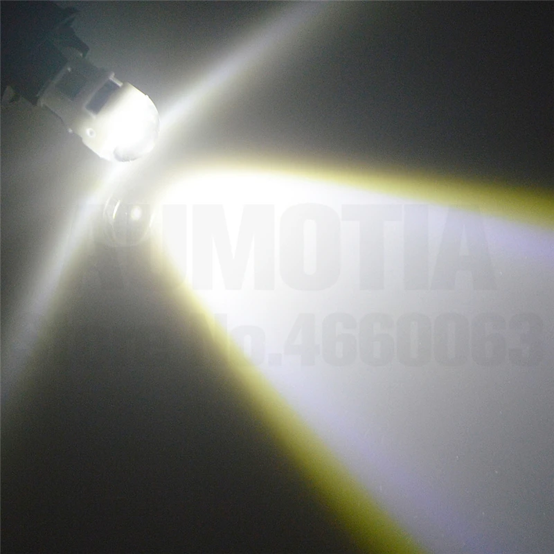 500x T10 светодиодный 194 W5W 1 светодиодный 501 3030 SMD авто отложным воротником сбоку номерной знак светильник лампа габаритного огня AC/DC 12V