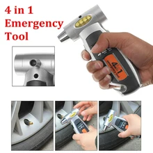 4 в 1 надувной фонарик ночного видения датчик давления в шинах Точная Безопасность Мини цифровой измеритель Автомобиль Мотоцикл Многофункциональный