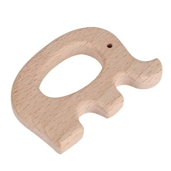 

5pcs/set Bedroom Small DIY Nursery Accessories For Baby Kindergarten Home Wooden Teether Bite Crafts Animal Shape Teething Toy