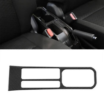 

Hand Brake Cup Holder Decorative Stickers for Suzuki Jimny 2019+ Car Interior Accessories Soft Carbon Fiber for Suzuki Jimny