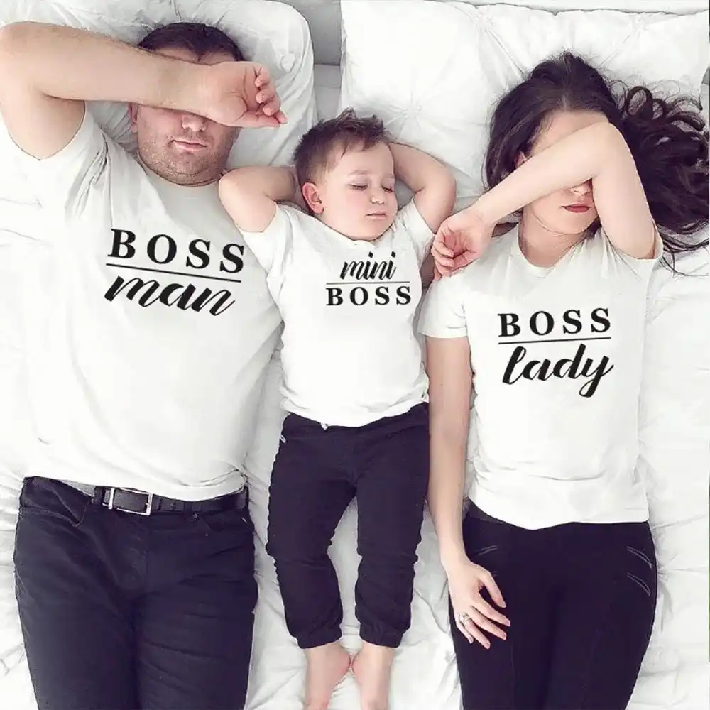 mom and newborn son matching outfits