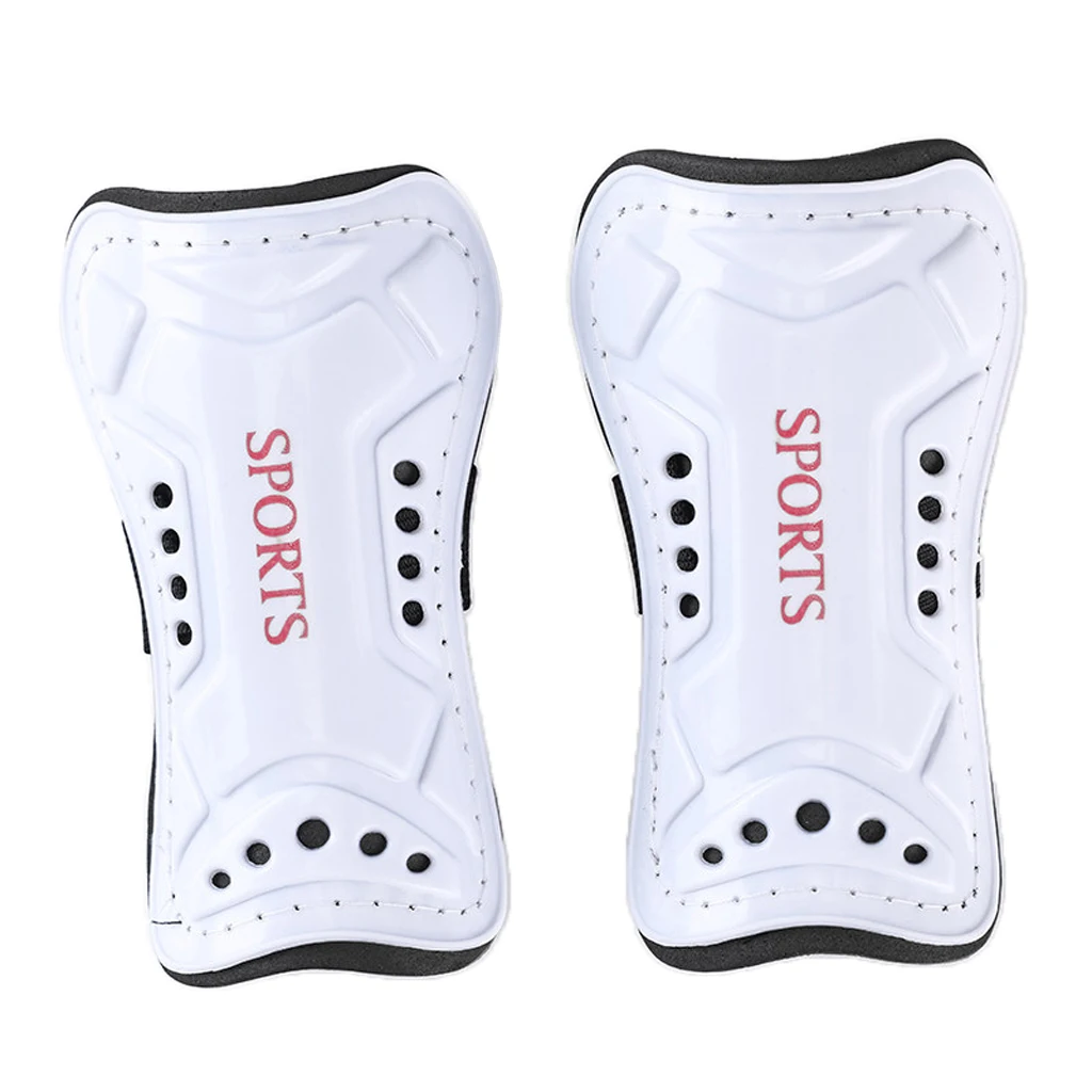 1 Pair of Soft Light Football Shin Pad Guard Sports Leg Protector for Kids Adult