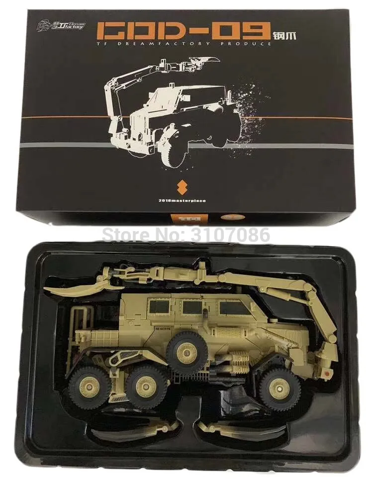 TF Dreams Bonecrusher GOD 09 GOD09S трансформация фильм Классический MP рычаг Коллекция фигурка